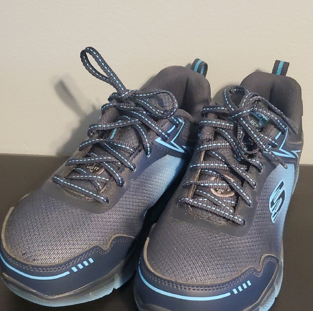 Skechers Blue Athletic Shoes for Performance and Style